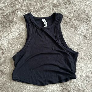 Lululemon Black Crop Tank top